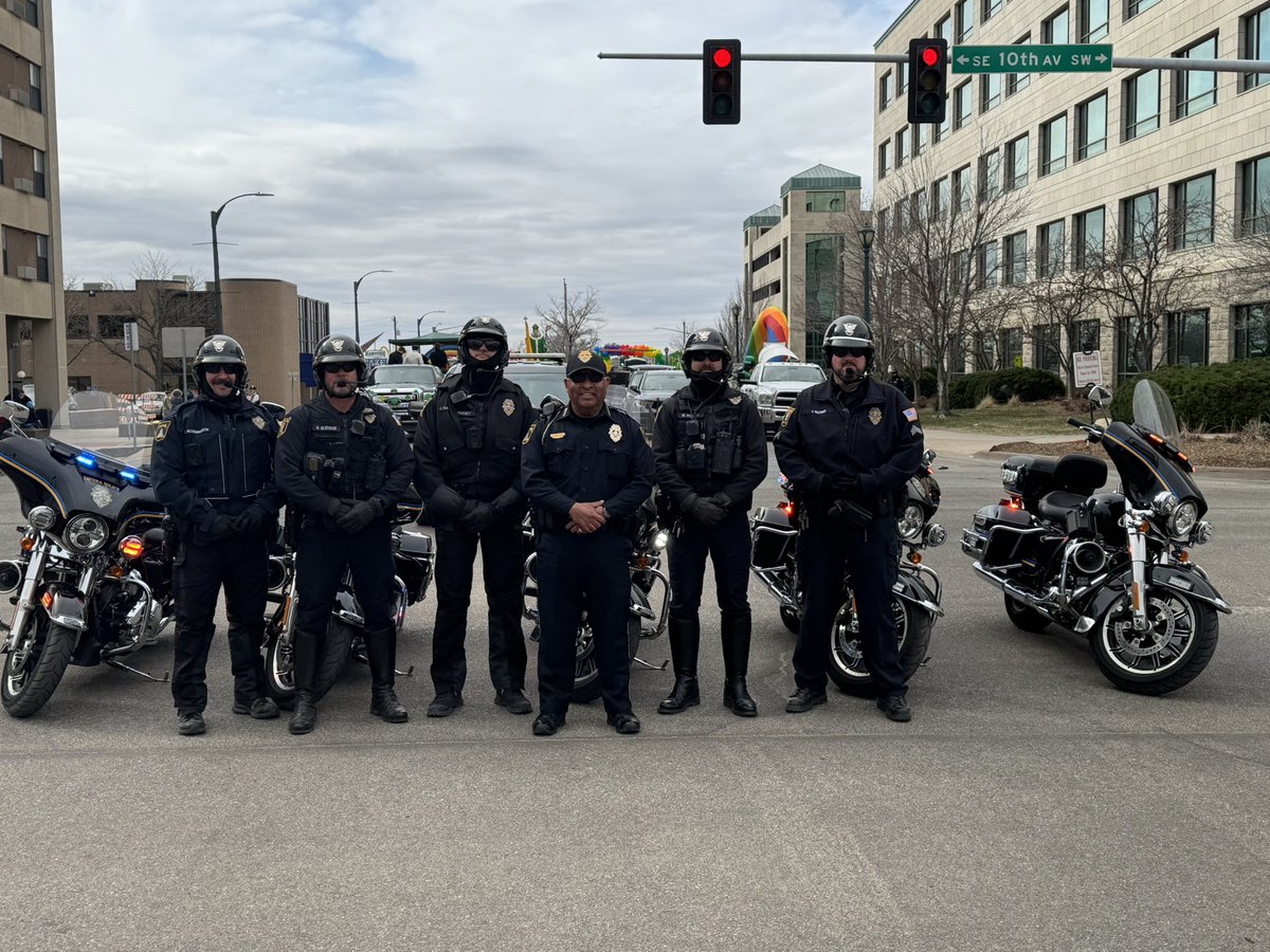So proud of the men &amp; women at <a href="/Topeka_Police/">Topeka Police Department</a> keeping our #community safe during the St. Patrick’s Day events &amp; having fun with the crowd.  #police