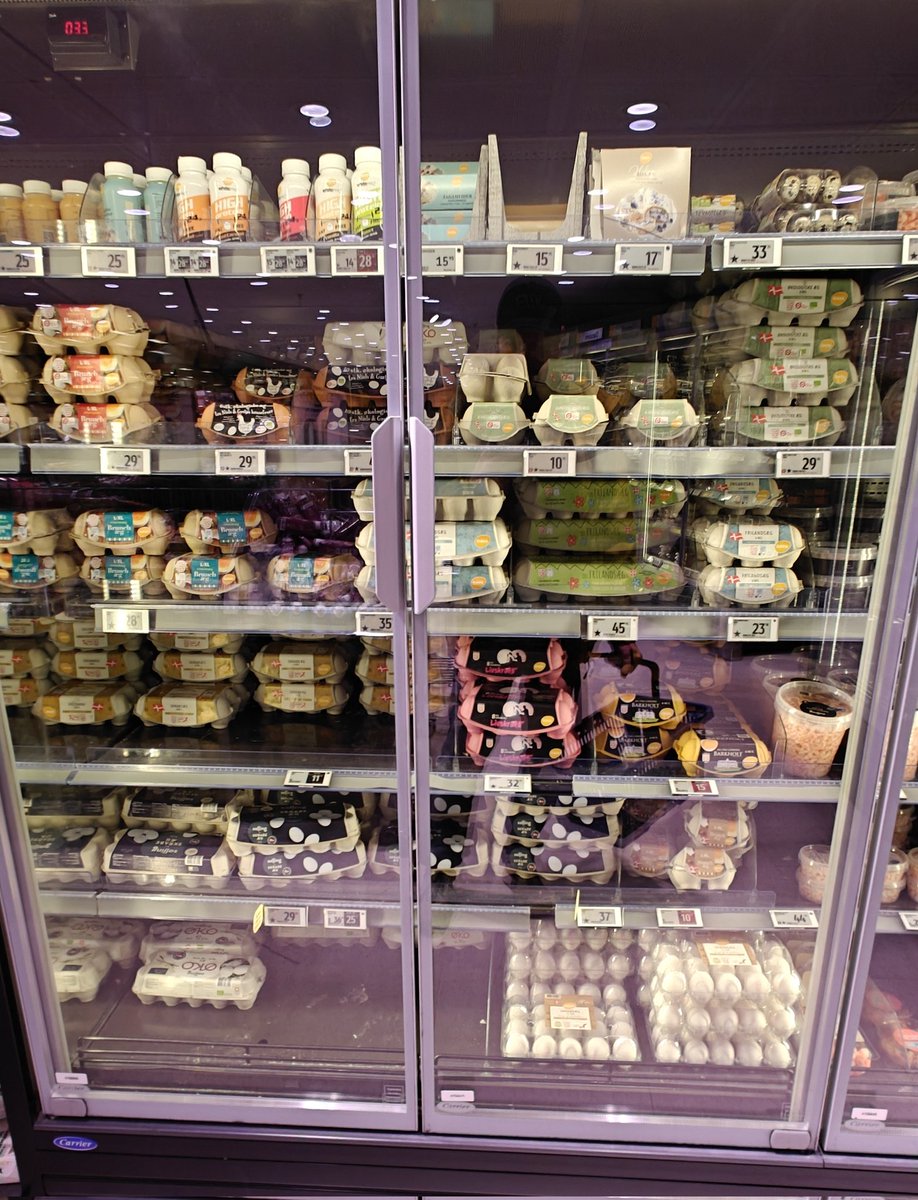 Meanwhile in Denmark: 'Help, there are way too many types of #eggs to choose from!'