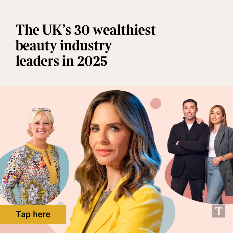 thetimes's tweet photo. The Sunday Times’ first survey of the £27bn sector features household names from Charlotte Tilbury and Jo Malone to 20-something upstarts taking on the world.

🔓 This article is free to read