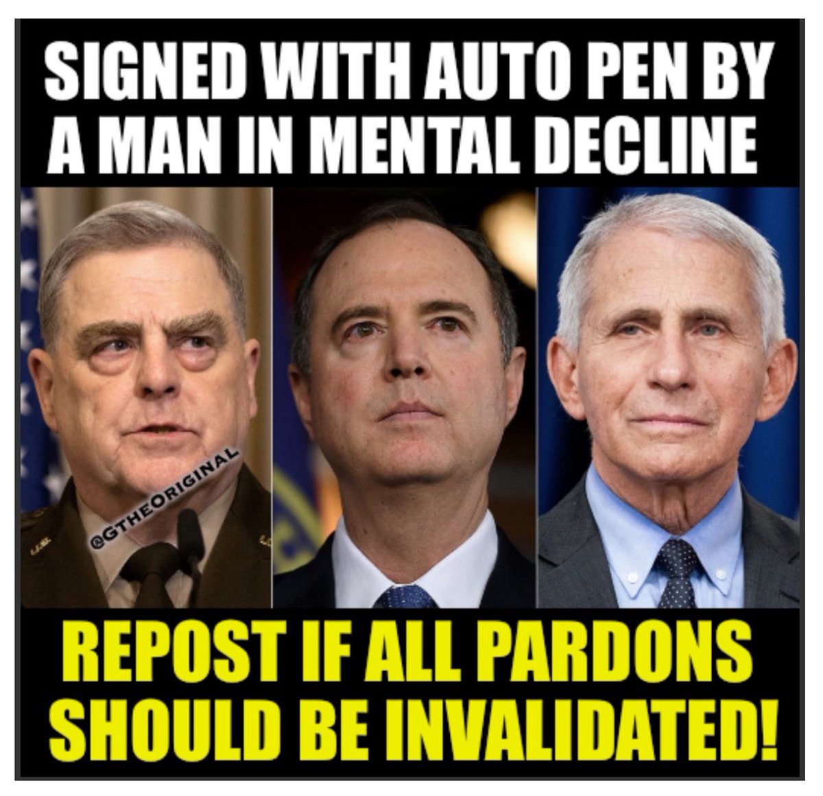 GtheOriginal's tweet image. ❤️ Much appreciated! ❤️

🚫 Invalidate the pardons! 🚫

🇺🇸 I will FB patriots instantly! 🇺🇸