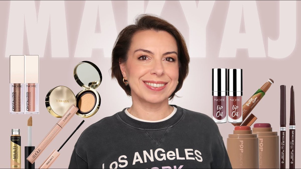 asliozy's tweet photo. Yeni #video şimdi #YouTube kanalımda. 🥰
#makeup #makyaj #yeniurunler 

https://t.co/E8PrXUwAna https://t.co/1APVYJSwRO