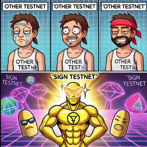 emran_2557's tweet image. While other testnets struggle with lag, slow transactions, and outdated systems… Sign Testnet is built for the future! 
Why settle for less when you can experience the best? Join the revolution with #SignTestnet
 @sign @ethsign @realyanxin @0xzoe_im