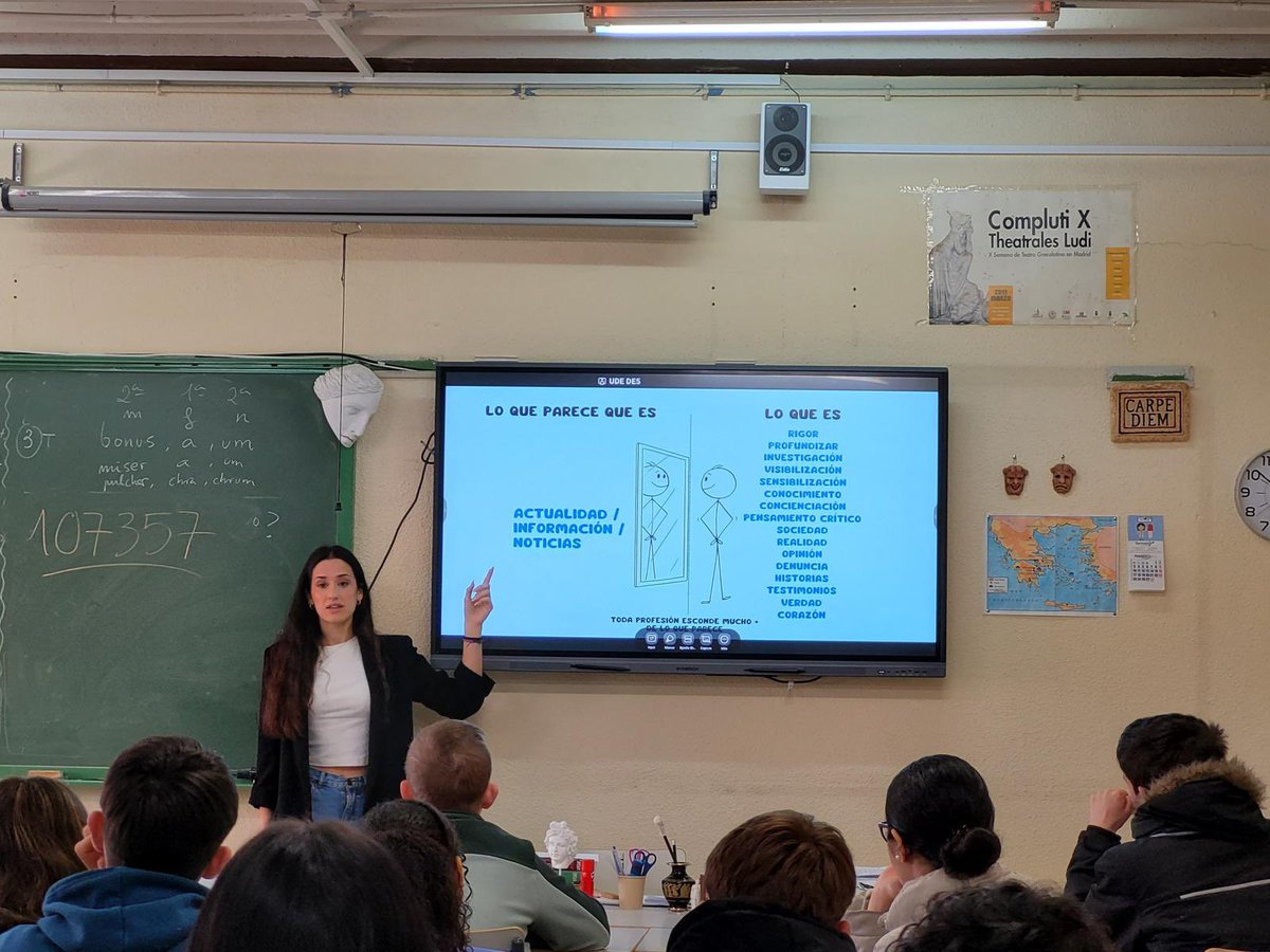 ¡Gracias, <a href="/dcerverao/">david cervera</a> y <a href="/luzrello/">Luz Rello</a> , por acompañarnos en la IV Feria de las Profesiones del IES María de Molina! 🙌 Vuestra visión y compromiso con la orientación académico-profesional son una inspiración para todos. 🔥📚 #XcelenceEscuelasQueInspiran