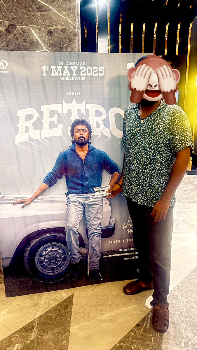 mR90s_kid's tweet image. Showtime with #Retro @Suriya_offl 
#Perusu 🤌🫳🫴
@Varadharajaths 
@actor_vaibhav