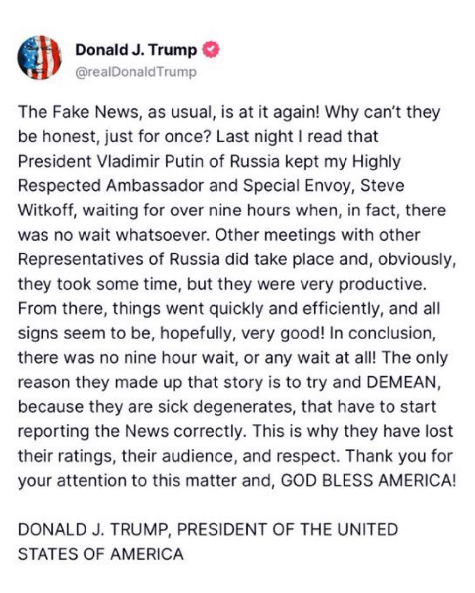 andrearthurciel's tweet image. Les médias mentent constamment. On le sait! C’est démontré.

Heureusement, on a maintenant accès à la vérité, de la bouche même du Président américain.

*