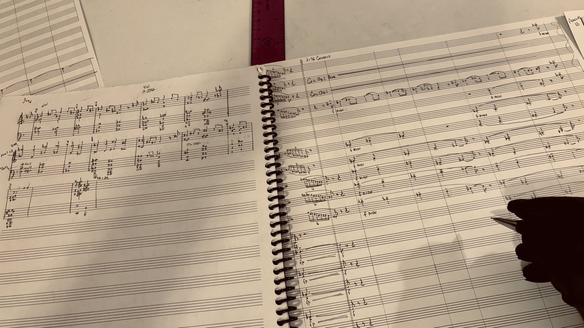 Sketch to score.... 🎶