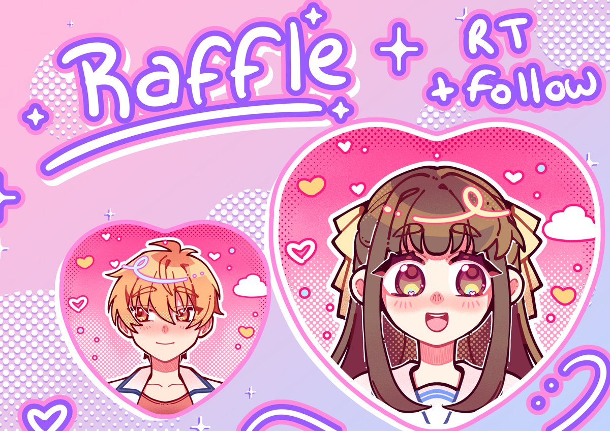 ✨🩷 ART RAFFLE 
 I have a new account, so here’s a new raffle !

Win a pfp headshot in this style 🌸

To enter :
- RT this post
- Follow me
- Put your ref in comm !
- Ends 03/17, 7pm GMT+1

Good luck !