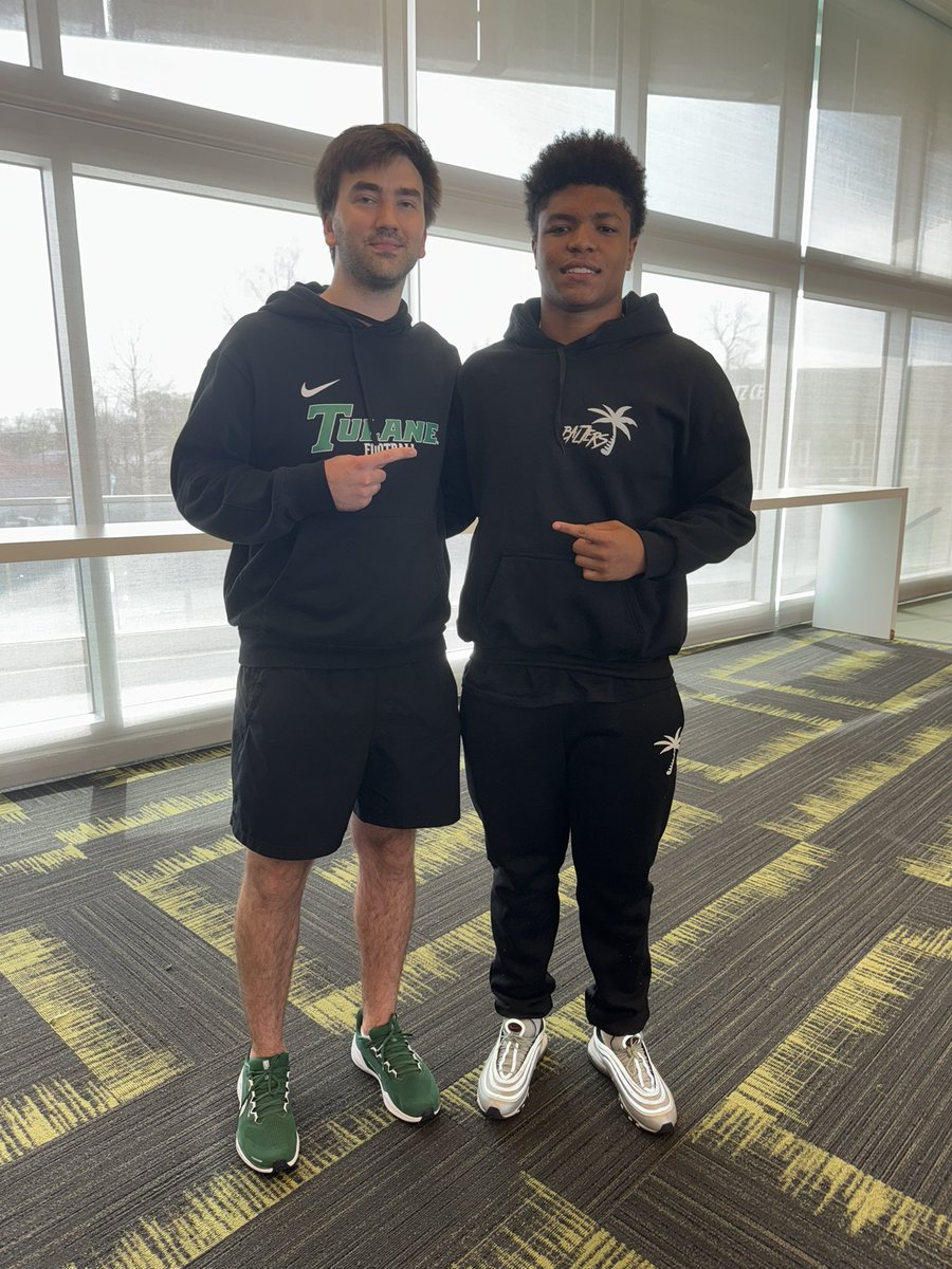 Jaiden Roper (@jaiden8roper) on Twitter photo Thank you <a href="/GreenWaveFB/">Tulane Football</a> for the hospitality. Thank you for a great conversation <a href="/Colton_Leggett/">Colton Leggett</a> Thank you <a href="/GreenWaveFB/">Tulane Football</a> for the hospitality. Thank you for a great conversation <a href="/Colton_Leggett/">Colton Leggett</a>