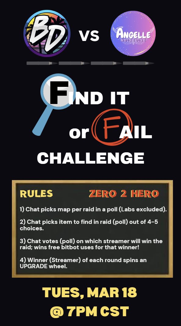 AngelleNDisguis's tweet image. NEW EVENT COMING TUESDAY w/ @bobberdownttv!