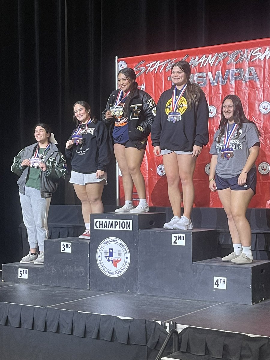 Congratulations to Jordan Carvajal for placing in 5th place at the STATE Powerlifting Meet