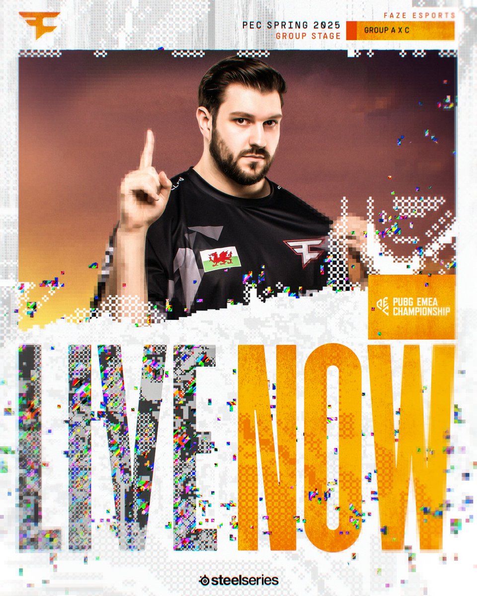 Dropping in for another day of Groups

📺 twitch.tv/pubg_battlegro…

#PECSpring | #FaZeUp