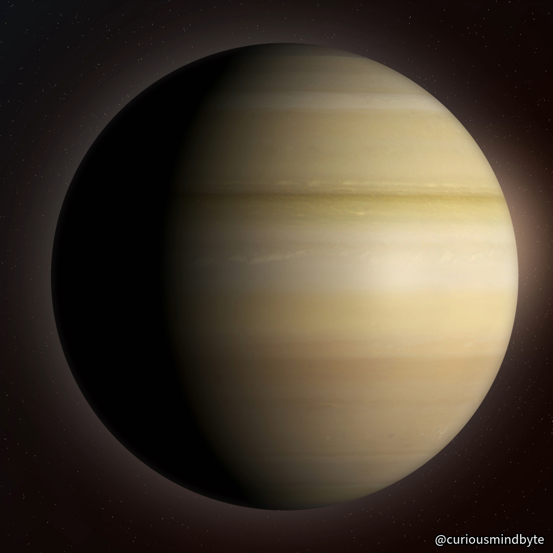 CuriousMindByte's tweet photo. Interesting Stat: Titan, Saturn's largest moon, has a dense atmosphere and liquid methane lakes, making it one of the most Earth-like bodies in the solar system. #SolarSystemFacts #Titan https://t.co/J5lL2hsJnP