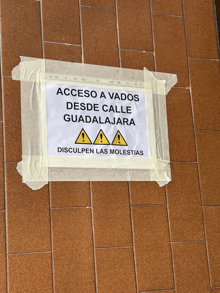 Para los que dicen que no se puede entrar o salir de los vados del Arco de Ladrillo