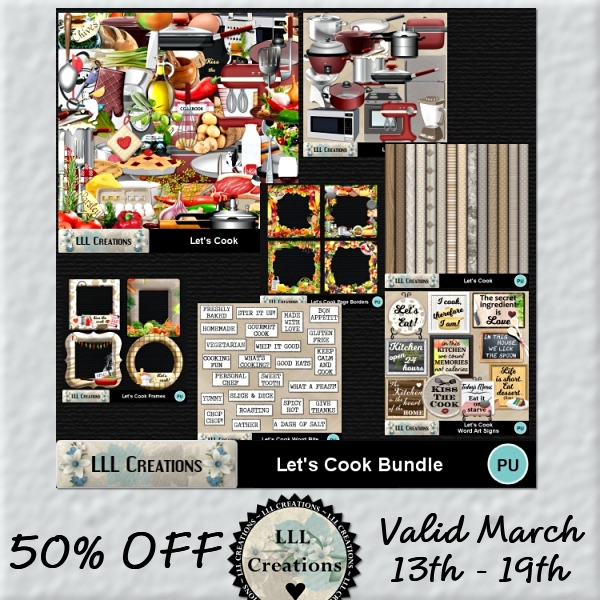 LLLCreations's tweet photo. Thursday Theme: Food
This week pick up 'Let's Cook Bundle' 50% OFF here: https://t.co/Peioc7Fac0
#scrapbooking #scrapbook #digitalscrapbooking #digiscrap #scrapkits #LLLCreations #MyMemoriesSuite #food #cooking #BundleSale https://t.co/QWxFDTMOF4