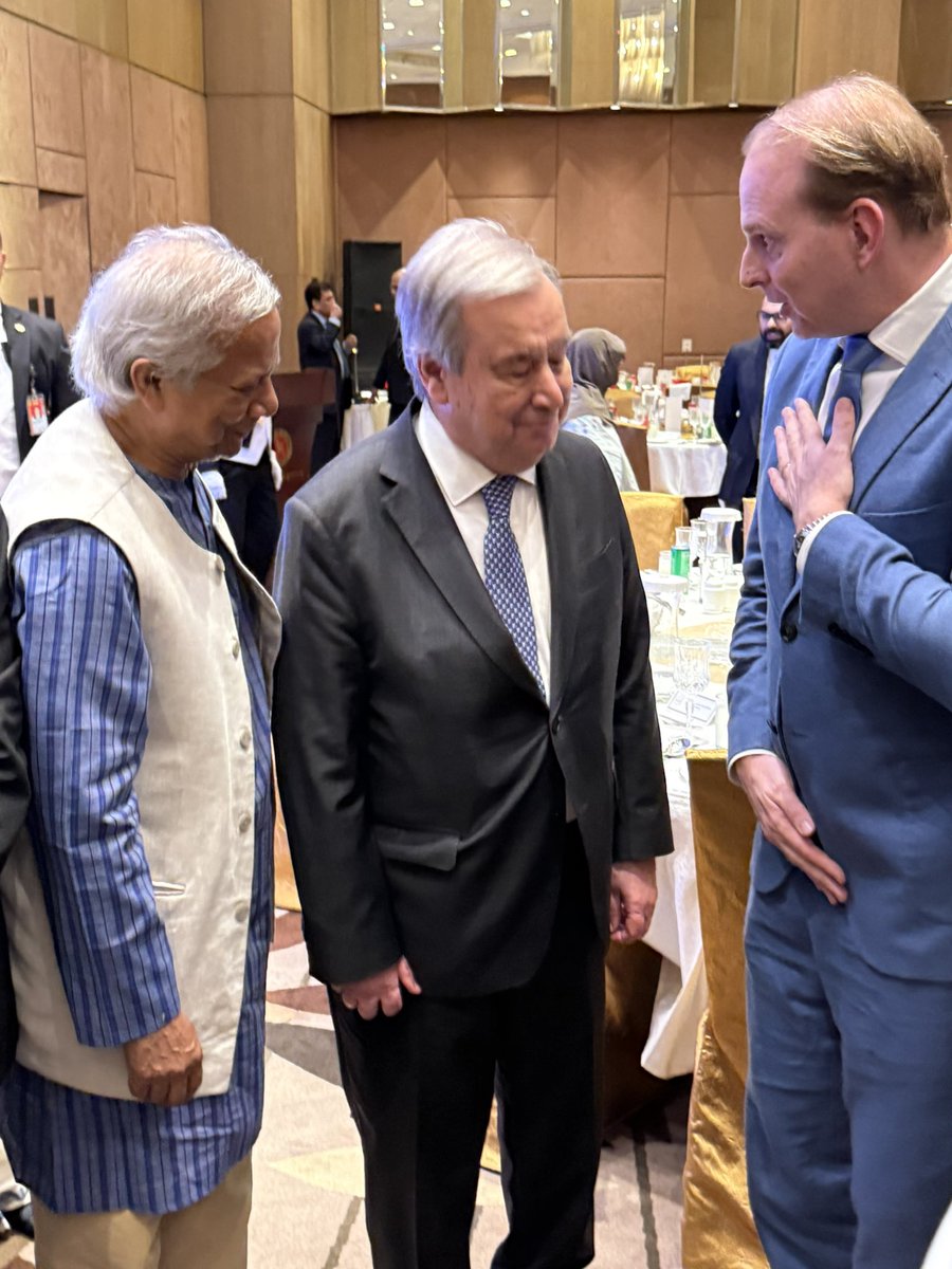 “I know my younger self would never have imagined that one day I’d have the privilege of engaging with icons like Professor Muhammad Yunus and UN Secretary-General António Guterres. Grateful for the journey, the lessons, and the opportunity to contribute to their