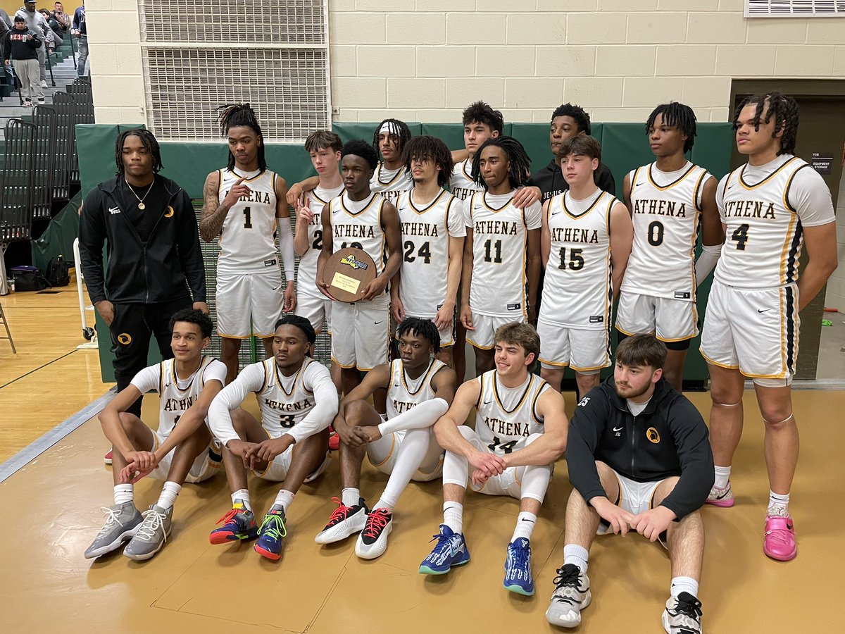 Greece Athena Boys Basketball (@gahsboyshoops) on Twitter photo <a href="/GAHSBoysHoops/">Greece Athena Boys Basketball</a> are heading to Binghamton to play in the NYS Class AA Final Four!
With a 56-55 win over Section VI’s Health Sciences
“JOB FINISHED?”
<a href="/AthenaHigh/">Greece Athena HS</a> <a href="/GreeceAthenaMS/">Athena Middle School</a> <a href="/SecVBBasketball/">Section V Boys Basketball</a> <a href="/PrimetimeBall_/">Primetime585⭕️</a> <a href="/PickinSplinters/">Paul Gotham</a> <a href="/GAHSBoysHoops/">Greece Athena Boys Basketball</a> are heading to Binghamton to play in the NYS Class AA Final Four!
With a 56-55 win over Section VI’s Health Sciences
“JOB FINISHED?”
<a href="/AthenaHigh/">Greece Athena HS</a> <a href="/GreeceAthenaMS/">Athena Middle School</a> <a href="/SecVBBasketball/">Section V Boys Basketball</a> <a href="/PrimetimeBall_/">Primetime585⭕️</a> <a href="/PickinSplinters/">Paul Gotham</a>