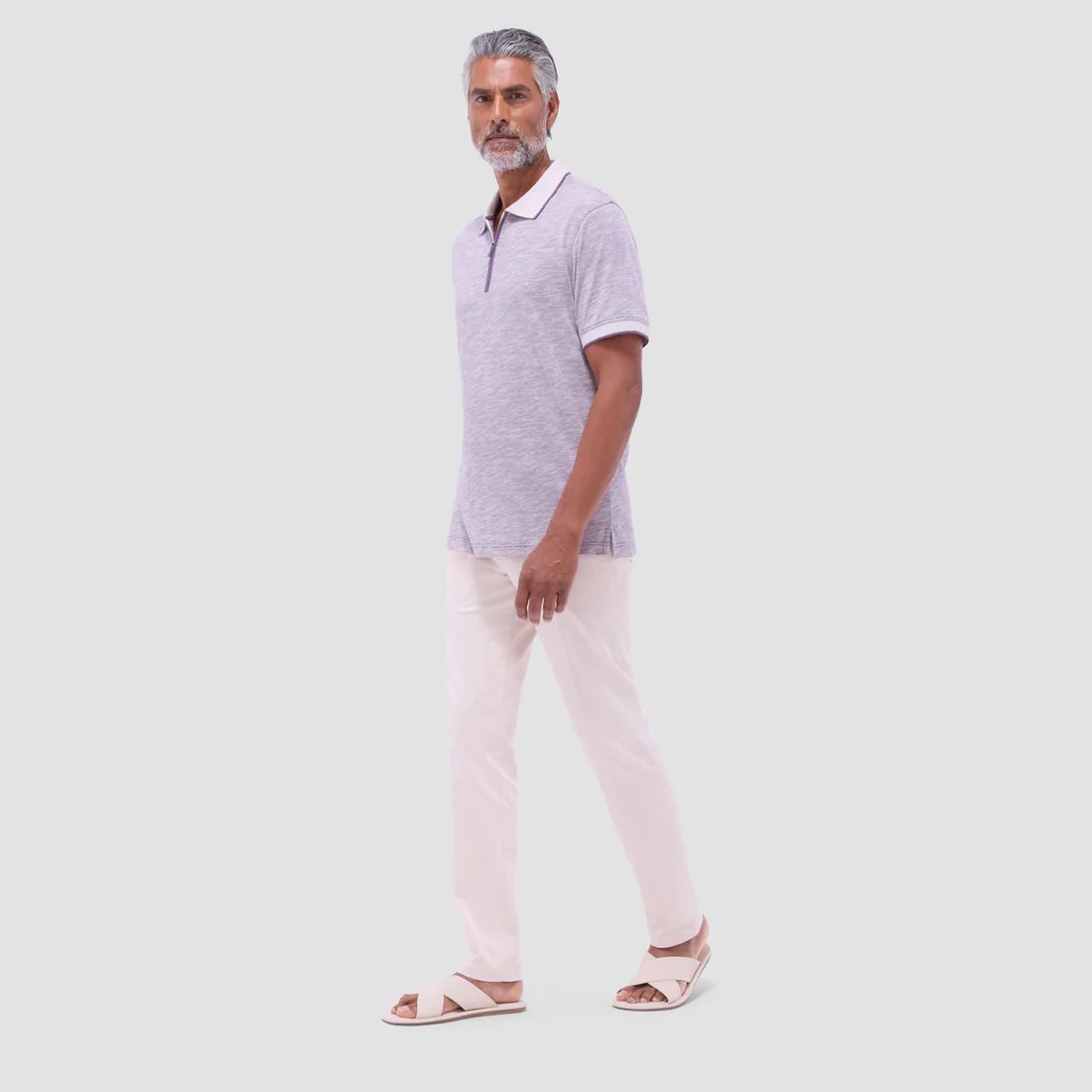 A modern twist on a classic favorite. Bugatchi’s new short-sleeve polo, crafted from a breathable cotton-linen blend, delivers effortless style and all-day comfort.
Shop in-store and online at davidewhite.com #LdnOnt