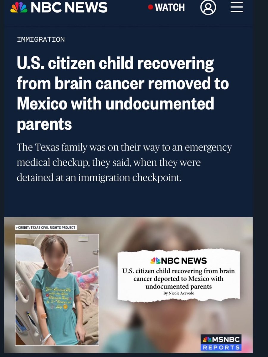 I guess not all little girls in the US with brain cancer get the same treatment from the White House.