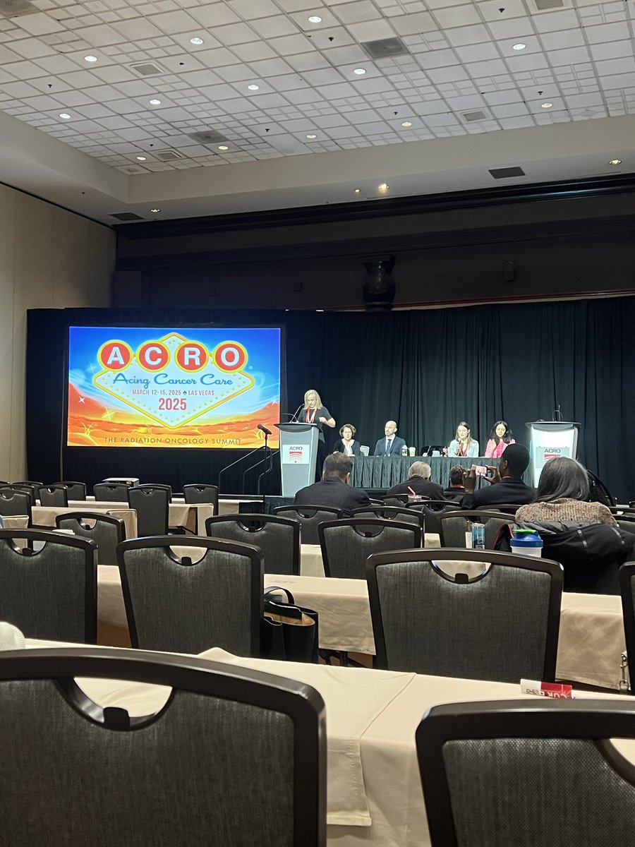 Wrapping up #ACRO2025 with an exciting session covering updates and treatment of breast cancer. Safe travels to everyone departing #ACROinVegas today!