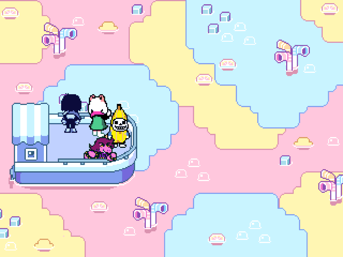 MrkySpices's tweet photo. recreated this little thing!

#DELTARUNE https://t.co/cfRCDmVKsc