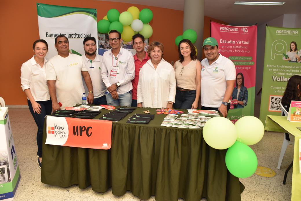 UnicesarOficial's tweet photo. ¡Estamos en #Expocomfacesar! Nuestra Oficina de Bienestar Universitario te espera con información sobre nuestras carreras de pregrado y postgrado.
¡Acércate y conoce más sobre la Universidad Popular del Cesar!
@RoberRomeroR https://t.co/TR2kBtw1fB