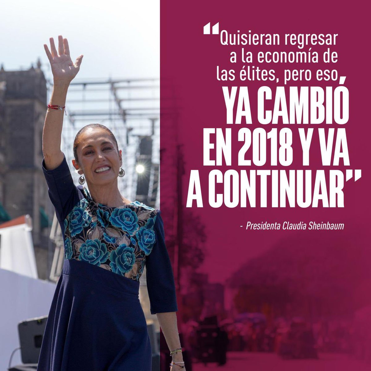 morenainformamx's tweet photo. #MORENAINFORMA 🇲🇽 Hoy apoyamos a nuestra presidenta, @Claudiashein ❤️, en las decisiones que han dado grandes resultados 📈. A pesar de los aranceles y las amenazas de #Trump , hoy tenemos fortaleza en nuestra economía y reflejo de ello es la cotización del peso mexicano 💪.
#MexicoFuerteConClaudia🇲🇽 #tenemosmuchapresidenta #PesoMexicano #ClaudiaSheinbaum