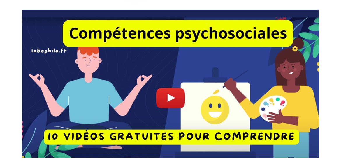 Compétences psychosociales : 10 capsules vidéos pour comprendre 

labophilo.fr/2025/03/14/com…