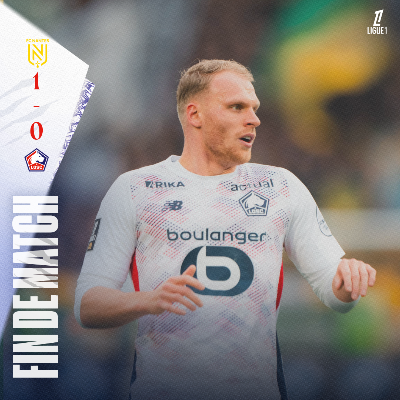 losclive's tweet photo. Le LOSC s'incline à Nantes.

Place à la trêve internationale avant le derby face à Lens ! 

#FCNLOSC