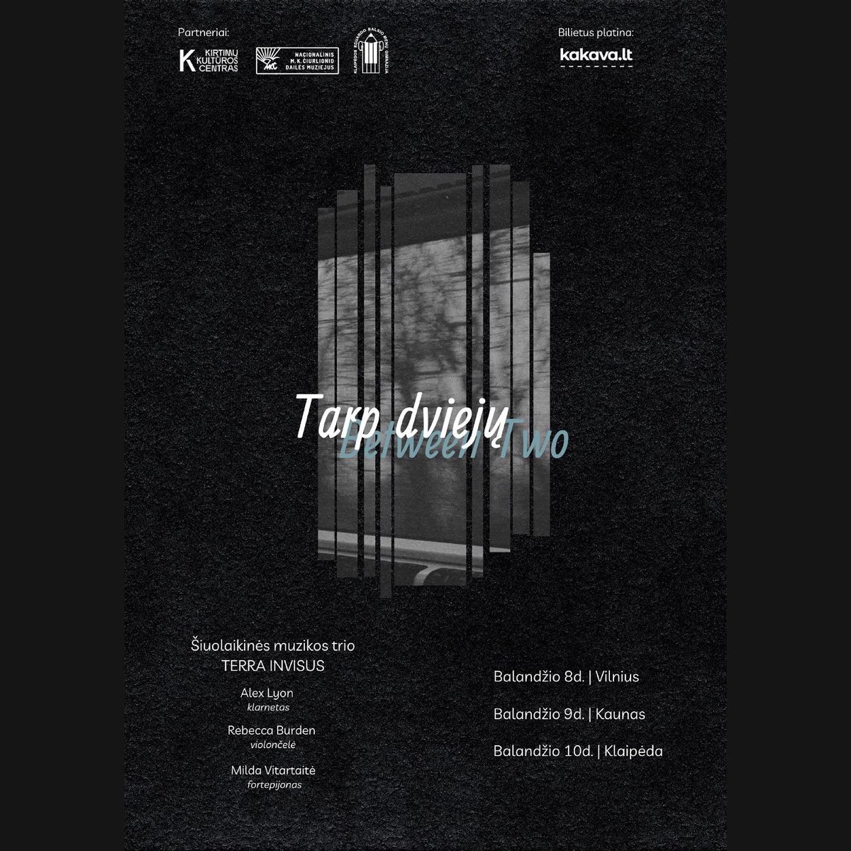 TerraInvisus's tweet image. Tarp Dviejų/Between Two touring through April -->May this year 👯♂️
A HUGE thank you to everyone who donated to our crowdfunder. We're so grateful!
Programme includes music by Juta Pranulytė, Dominykas Digimas, @mcs42 & @patrickel94
Full tour dates will be announced soon ✈️🚂🚗