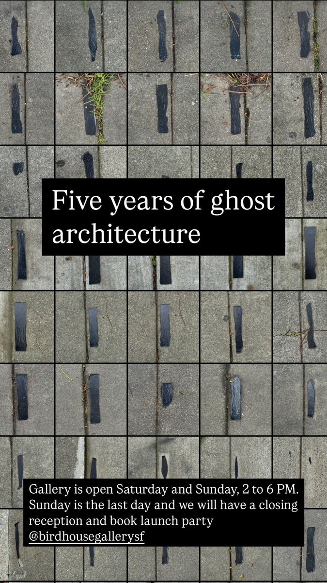 helloari's tweet image. Saturday 2–6pm
Exhibition closing reception  Sunday 3/16 
(5th year anniversary of SF COVID lockdown)

Birdhouse Gallery
2548 Judah St

#6feetapart #6feetapartart #6feetapartarisalomon
#minimal #minimalist #minimalism #geometry #color #accidentalart #beautyeverywhere