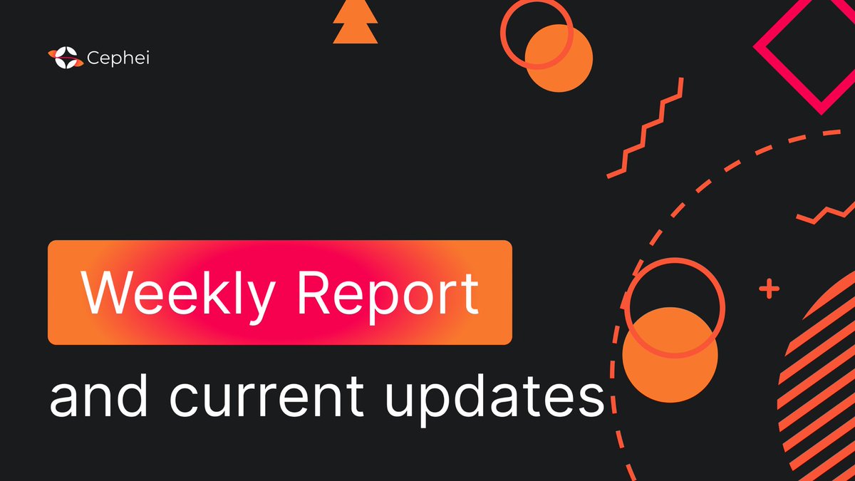 🪐 Cephei — Weekly Report

🪐 Good afternoon, dear Cephei users. We know that not much news on the protocol has been released lately, as there is a lot of work going on in the internal kitchen of the application. One of which we are ready to cover right now:

🕯 Announcement of