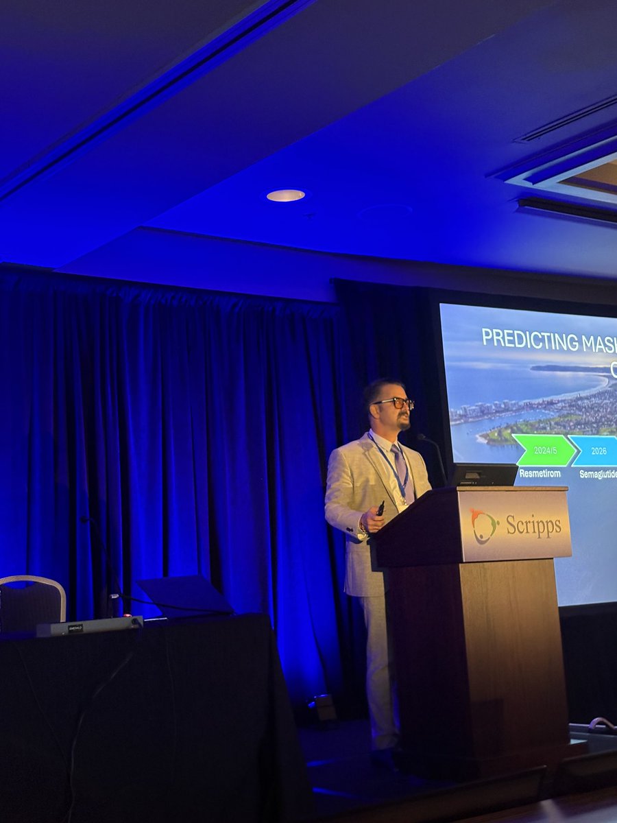 Naim Alkhouri (@alkhourinaim) on Twitter photo Dr. Julio Gutierrez giving a master class on MASH future drugs. The future is bright:) <a href="/MadrigalPharma/">Madrigal Pharmaceuticals</a> <a href="/novonordisk/">Novo Nordisk</a> <a href="/sagimet/">Sagimet Biosciences</a> <a href="/akerotx/">akerotx</a> <a href="/NoureddinMD/">Mazen Noureddin, MD, MHSc</a> <a href="/LiverArizona/">Arizona Liver Health</a> <a href="/Boehringer/">Boehringer Ingelheim</a> <a href="/JVLazarus/">Jeffrey V. Lazarus</a> <a href="/BostonPharm/">Boston Pharma</a> <a href="/SonalKumarMD/">Sonal Kumar, MD MPH</a> <a href="/scottisaacsmd/">Scott Isaacs</a> Dr. Julio Gutierrez giving a master class on MASH future drugs. The future is bright:) <a href="/MadrigalPharma/">Madrigal Pharmaceuticals</a> <a href="/novonordisk/">Novo Nordisk</a> <a href="/sagimet/">Sagimet Biosciences</a> <a href="/akerotx/">akerotx</a> <a href="/NoureddinMD/">Mazen Noureddin, MD, MHSc</a> <a href="/LiverArizona/">Arizona Liver Health</a> <a href="/Boehringer/">Boehringer Ingelheim</a> <a href="/JVLazarus/">Jeffrey V. Lazarus</a> <a href="/BostonPharm/">Boston Pharma</a> <a href="/SonalKumarMD/">Sonal Kumar, MD MPH</a> <a href="/scottisaacsmd/">Scott Isaacs</a>