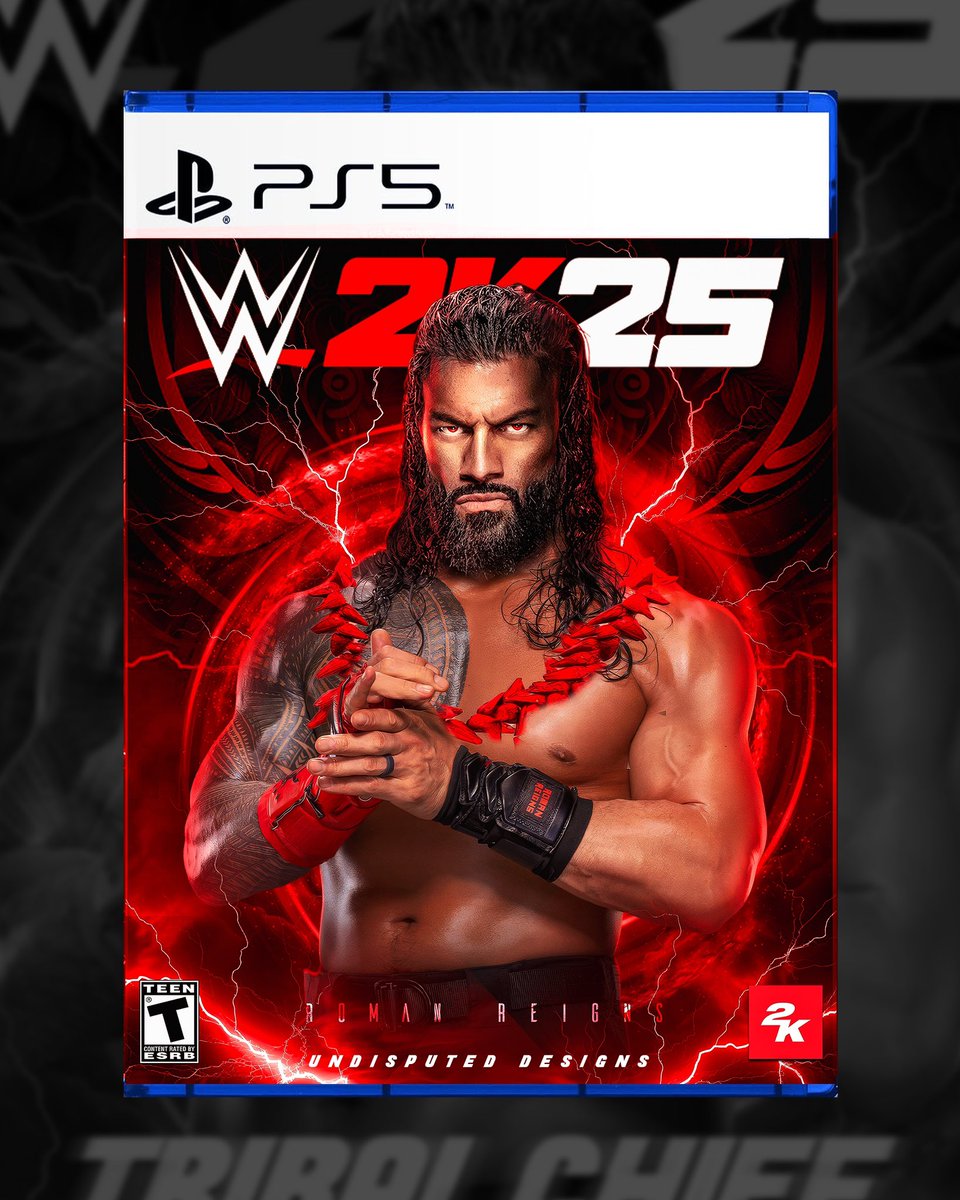 Custom WWE 2K25 cover ft <a href="/WWERomanReigns/">Roman Reigns</a> 
#WWE2K25 #romanreigns