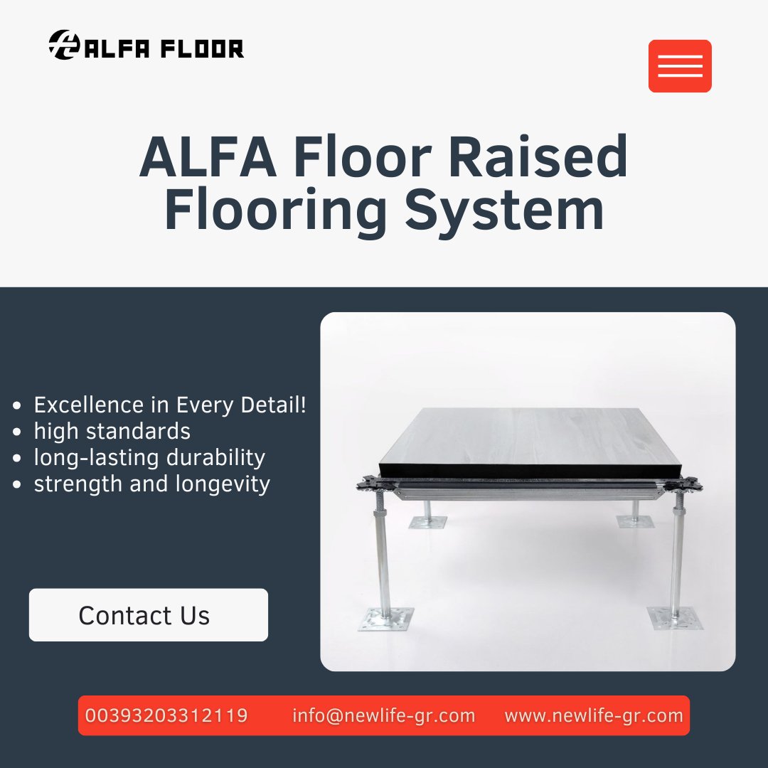 alfa_floor's tweet photo. 🔹 ALFA Floor Raised Flooring System – Excellence in Every Detail! 🔹

💠 ALFA Accessories are the foundation that ensures the stability and strength of raised flooring systems. With advanced engineering, they efficiently distribute loads, making them the perfect choice 

>> https://t.co/e49gXIdcmL