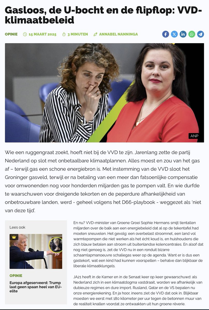 AshgateScott's tweet photo. De VVD waait met alle winden mee om maar aan de macht te blijven. Links of rechts, maakt niet uit : de VVD is DE PROSTITUEE in ons huis van de democratie...!!!!! 🤮 
IJzersterke column van Nanninga (JA21). https://t.co/FRpXE87Dsv