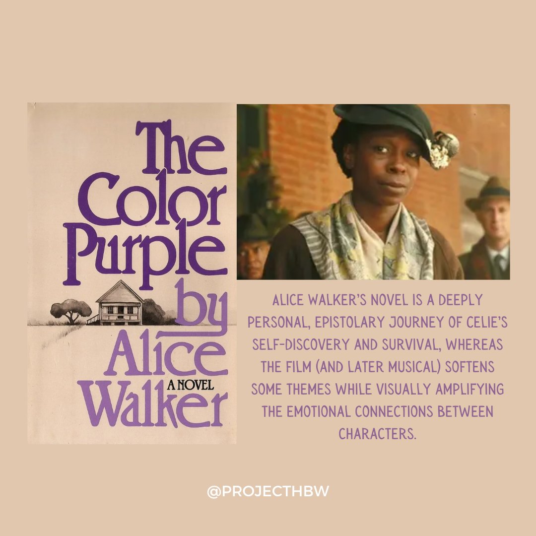 Some stories are so powerful, they demand to be told in more than one form.

#BlackLiterature #NovelAdaptations #TheColorPurple #Beloved #WaitingToExhale #ProjectHBW