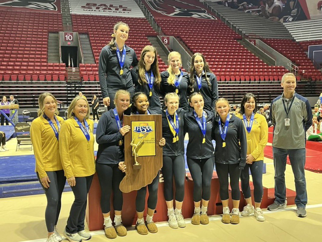 Congratulations to Bella Lytle and The Bishop Dwenger Saints! The 2025 IHSAA Gymnastics State Champion!!!!! #WeAreBD #ProudUncle