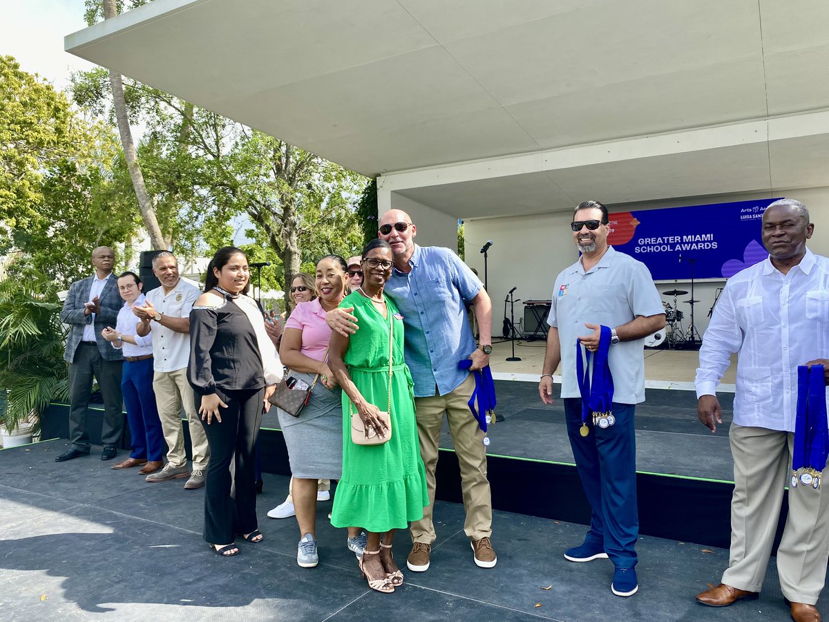 D9 Awards Ceremony Congratulations! 
Ms. Constance Gilbert, Principal Designee, attended this special event alongside honorees, including Ms. Teisha Chung-Smith,Teacher of the Year. Student awardees Roxana Granados and Liliana Amaya were also recognized for their achievements.