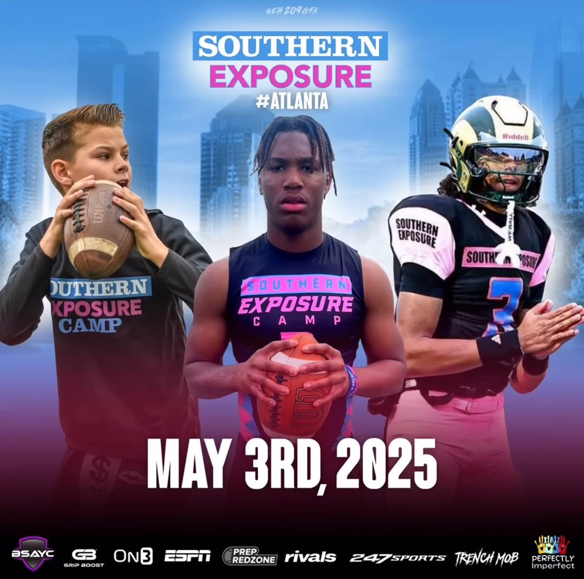 TheSouthExCamp's tweet image. Qb Camp #Atlanta #May3rd 

Registration link : 
docs.google.com/forms/d/e/1FAI…