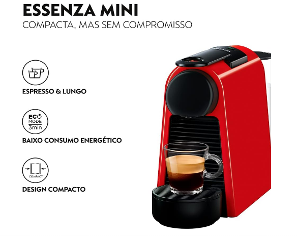 Semana do Consumidor ⚡ Amazon

🔥 Nespresso Cafeteira Essenza Mini Vermelha 220V
💵 De: R$599,00 por R$ 377,30
🛒 amzn.to/4iTDtRe

Em até 7x R$ 53,90 sem juros!