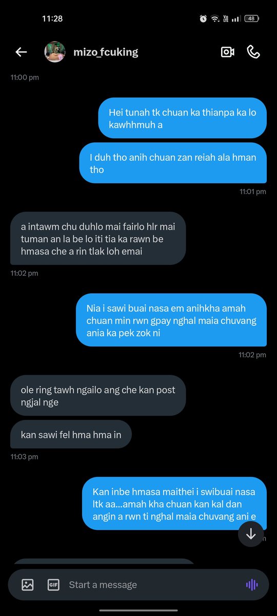 Hepa tee ho rwn tive nasa ltk🤣tirah mi ringlo kual vela midag min ringtu ka pe a cancel rwh te rwn ti ka ac hi a ta maw rwn ti mawni😂😂😂bum hmangah te mi chhuah vel lehghal tuge ka bum twh te in awm em ohhh😂😂