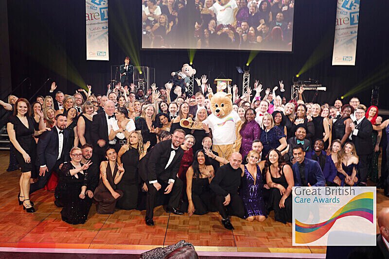 We were 𝒃𝒆𝒂𝒓𝒚 excited to introduce our 𝐂𝐚𝐫𝐞 𝐁𝐞𝐚𝐫 at last nights Finals of the Great British Care Awards!

A cuddly symbol of compassion and dedication to outstanding care! 🐻

#GBCareAwards #ThankYouSocialCare