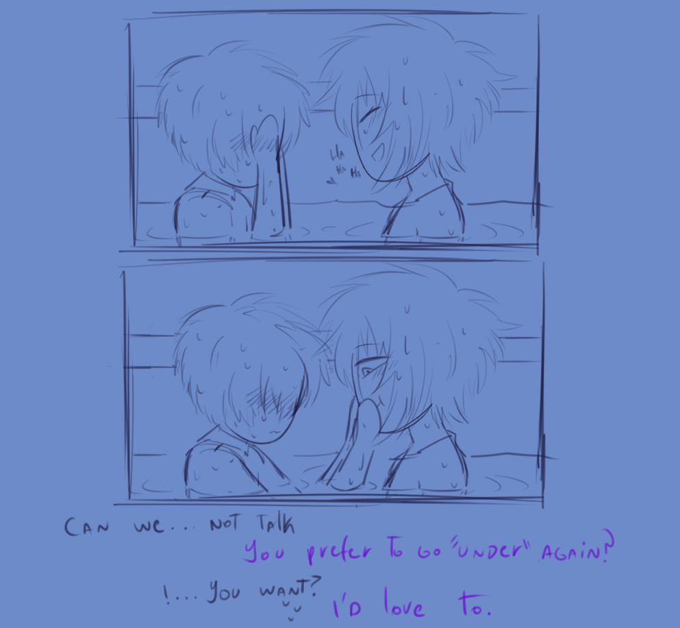 thank you for the love once again!! here's an extra i had in mind while drawing. #ruitoya