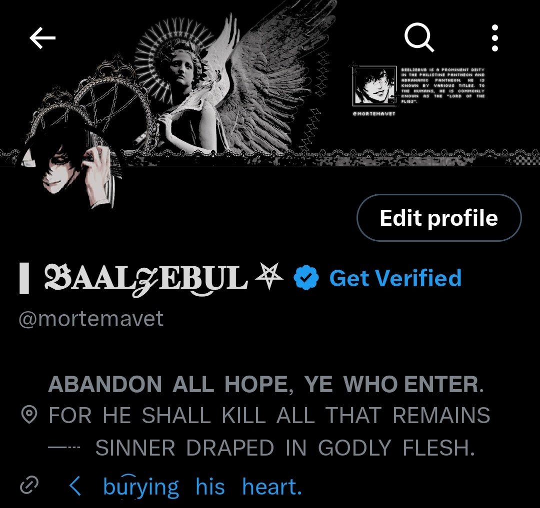 defianceled's tweet photo. https://t.co/1afG65WRqz  i did in fact make beelzebub 😇 @mortemavet https://t.co/gcsyr87FZG