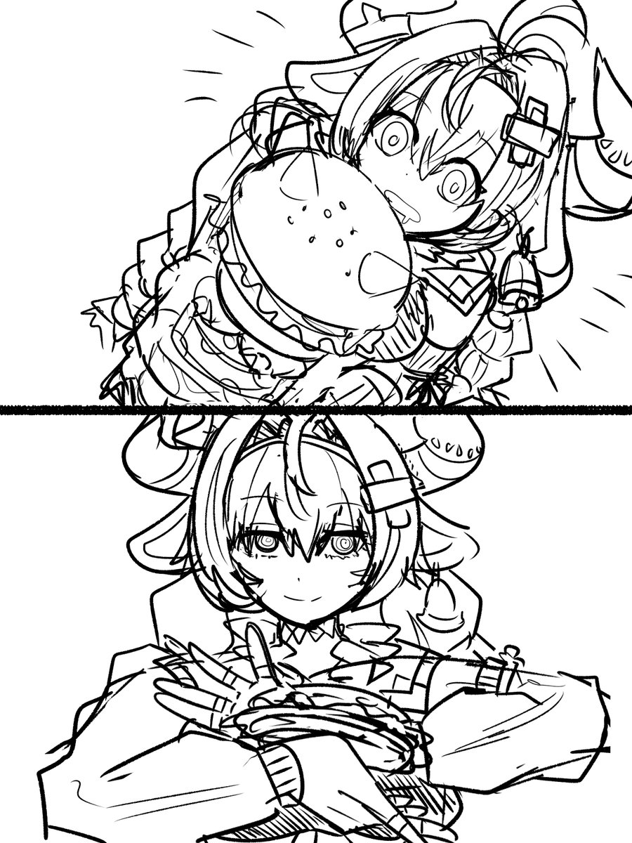 原神を描いてみたかったので描くぞ 