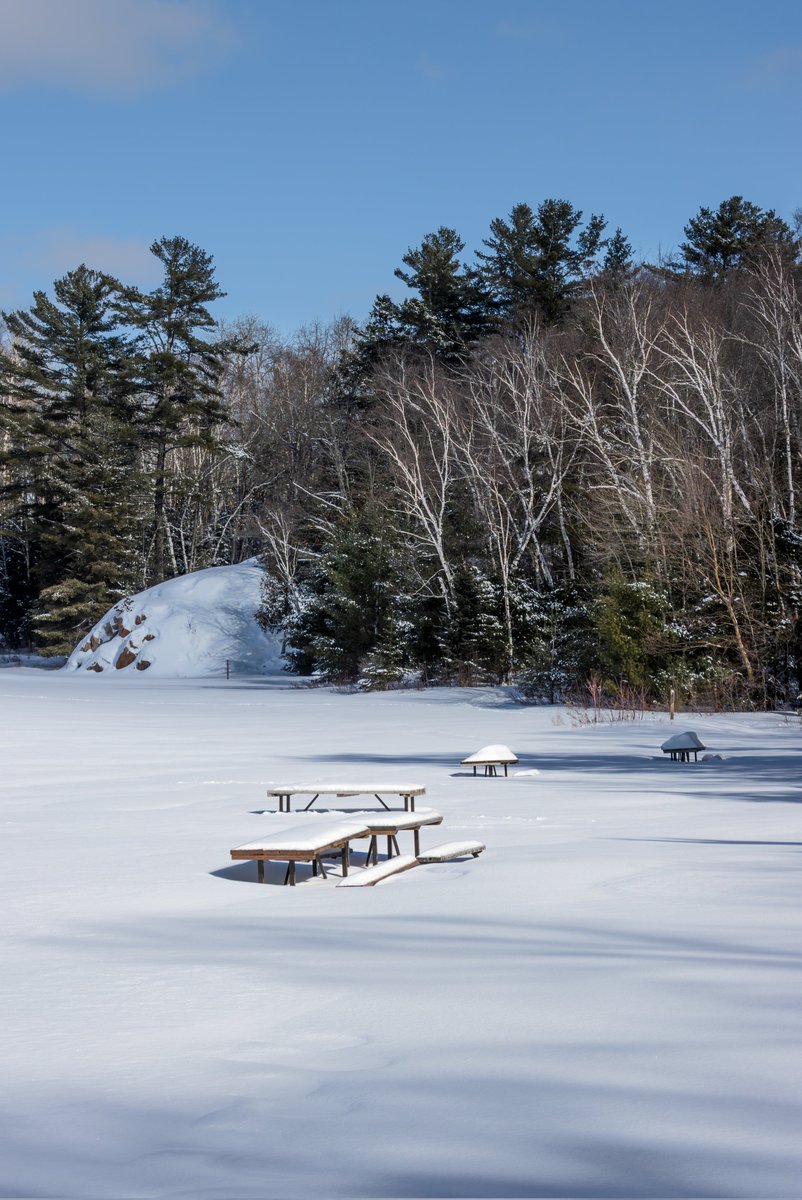 francesco_berri's tweet photo. I went winter camping (cabin) some weeks ago, and despite the frigid temperatures and deep snow, I took some great photos of the frozen George Lake and it's landscape features! 

#LandscapePhotography #NaturePhotography #ontarioparks #CanadianNature

@KillarneyPP https://t.co/yaVPJQUmMz