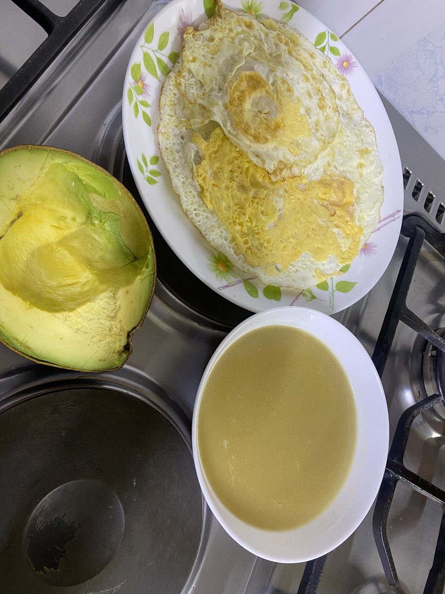 6th Autophagy since the year begun. Breakfast : Eggs, avocado and bone broth.