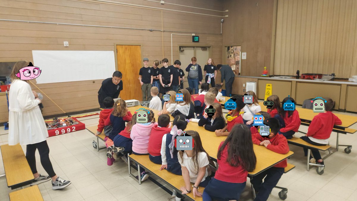 Skynet_Robotics's tweet image. Skynet went to Cascade Heights with Gearburners (our schools middle school robotics team) last year to show off our robots. It was great to get to see all the smiles from the kids. We also received heart warming letters from the kiddos a few weeks later.