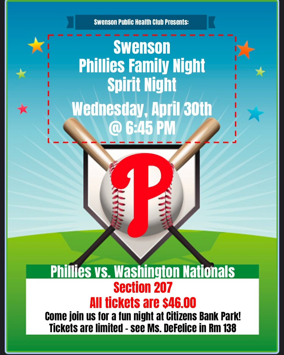 SwensonLions's tweet photo. Come join Swenson at the Phillies! All are welcome! https://t.co/IoVxP7ZSAp