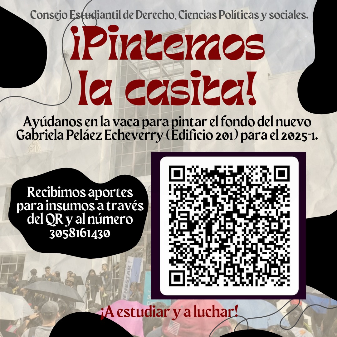 CAPAUNAL's tweet photo. ✨VAMOS A PINTAR LA CASITA✨
Desde el Consejo Estudiantil de DyCP te invitamos a estar atentx a las actividades que tenemos proyectadas para volver a nuestro edificio el próximo semestre y a participar en el Consejo Estudiantil creado en el marco de la Constituyente Universitaria https://t.co/HdGv8EzQ2c